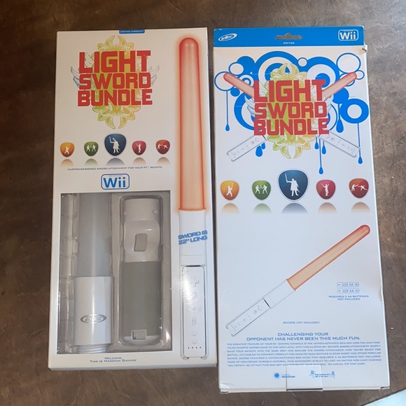 NWT Wii remote light saber bundle - Picture 2 of 4
